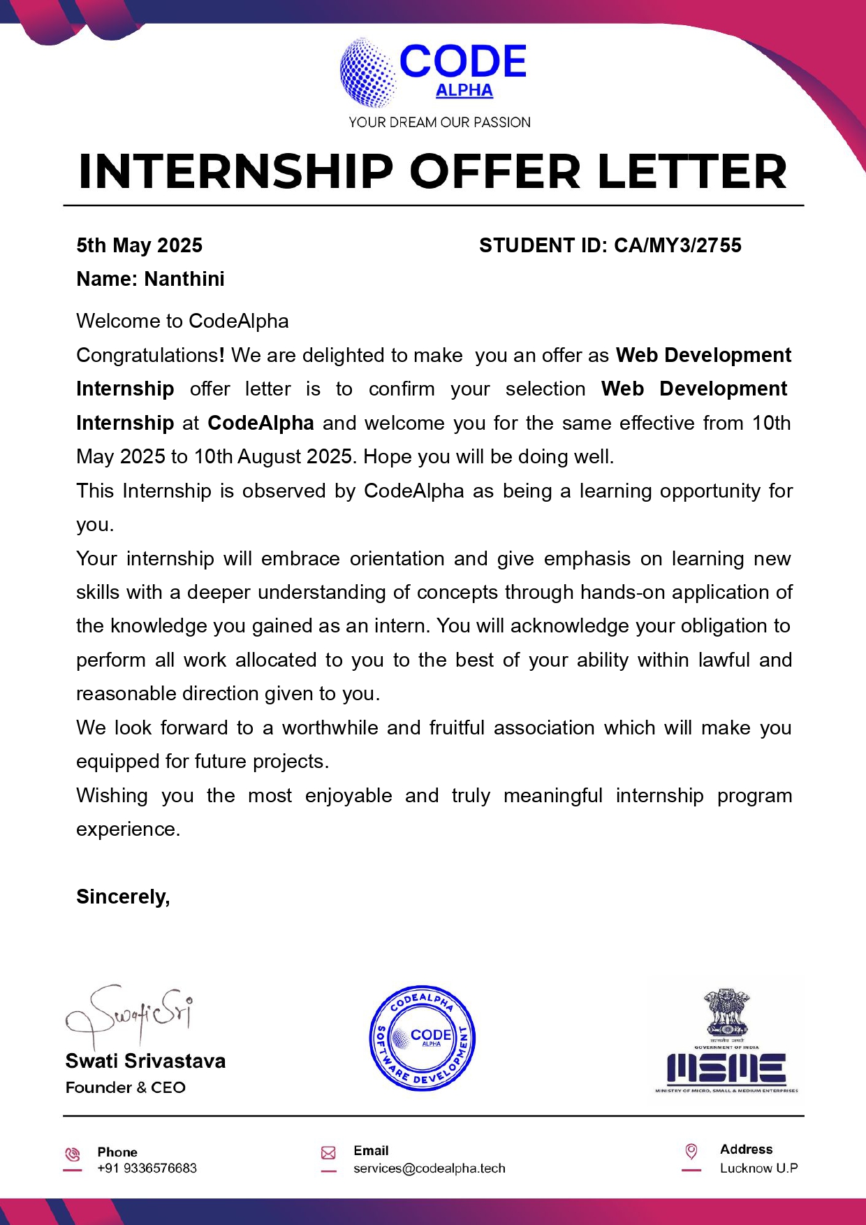 Certificate 4